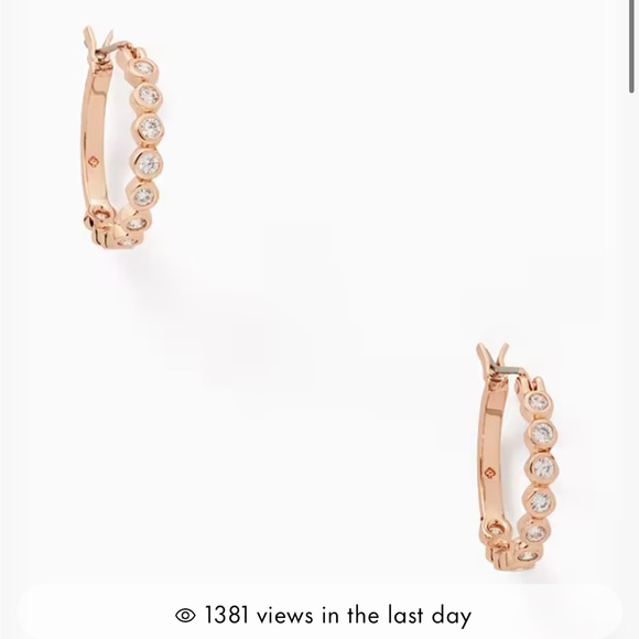 Kate spade full circle Huggies -never worn - Picture 2 of 3